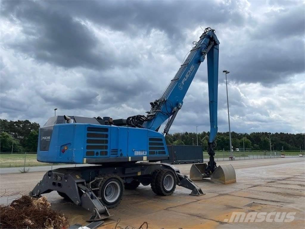 Fuchs MHL 360F حفارات بعجل