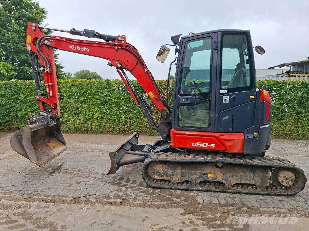 Kubota U 50-5 حفارات صغيرة أقل من 7 طن (حفارات صغيرة)