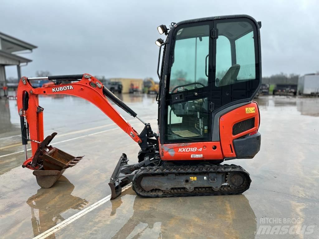 Kubota KX 018-4 حفارات صغيرة أقل من 7 طن (حفارات صغيرة)