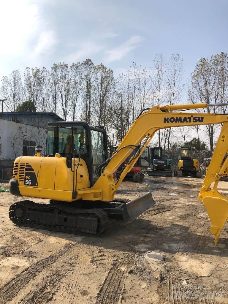 Komatsu PC 56 حفارات صغيرة أقل من 7 طن (حفارات صغيرة)