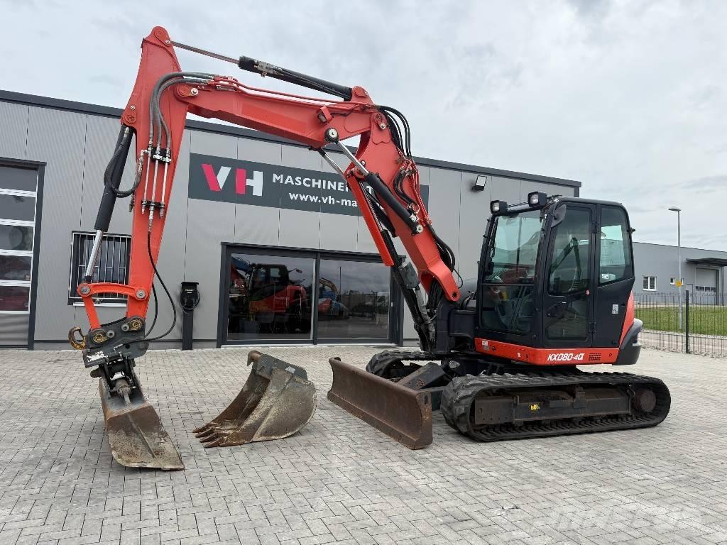 Kubota KX 080-4 حفارات وسط 7 طن - 12 طن