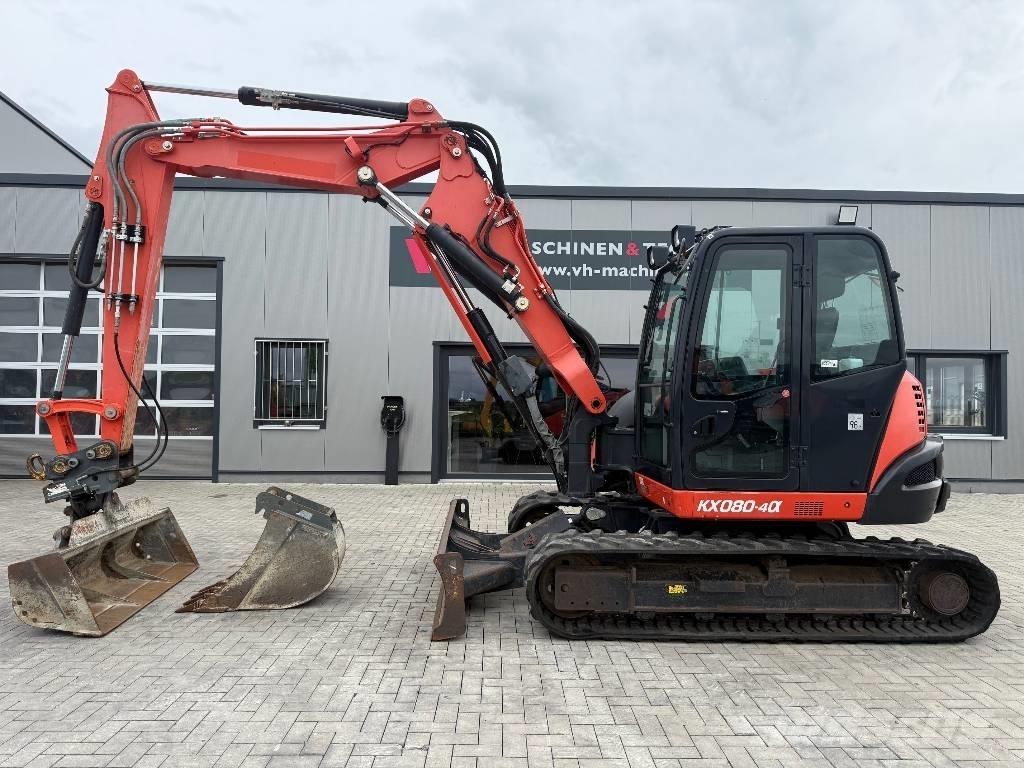 Kubota KX 080-4 حفارات وسط 7 طن - 12 طن