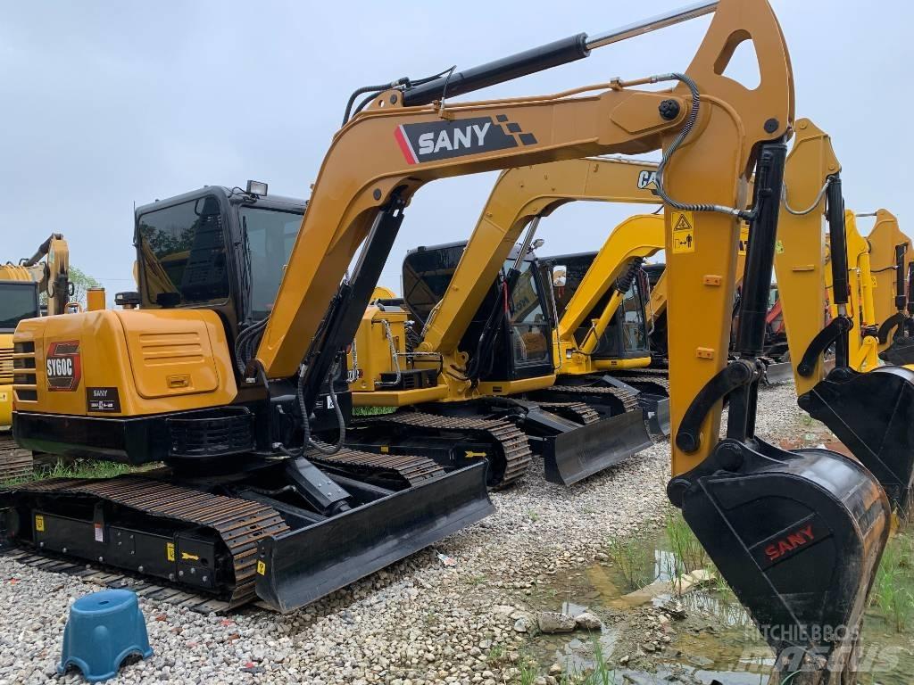 Sany SY 60 C Pro حفارات صغيرة أقل من 7 طن (حفارات صغيرة)