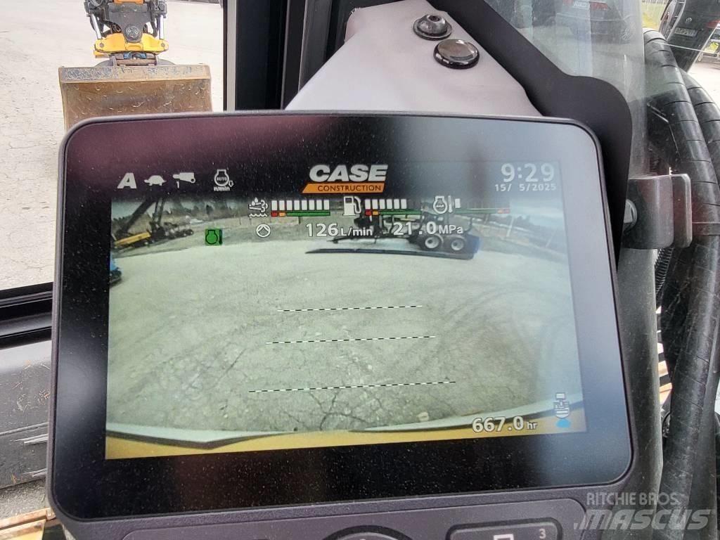 CASE CX 145 D SR حفارات زحافة