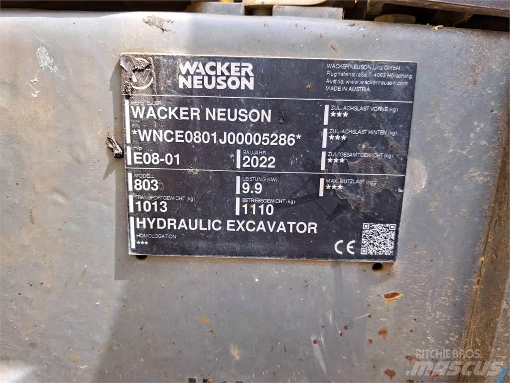 Wacker Neuson 803 حفارات زحافة