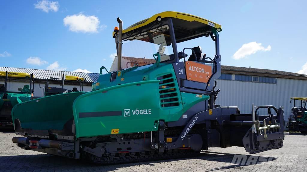 Vögele SUPER 1800-3I معدات السفلتة