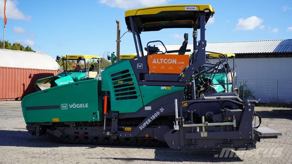Vögele SUPER 1800-3I معدات السفلتة
