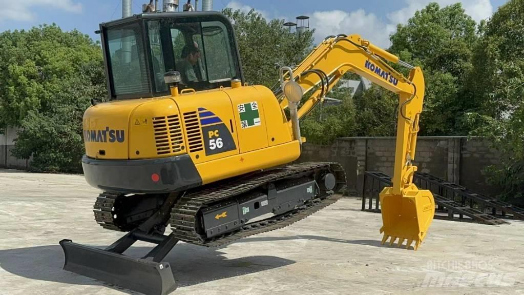 Komatsu PC56-7 حفارات صغيرة أقل من 7 طن (حفارات صغيرة)