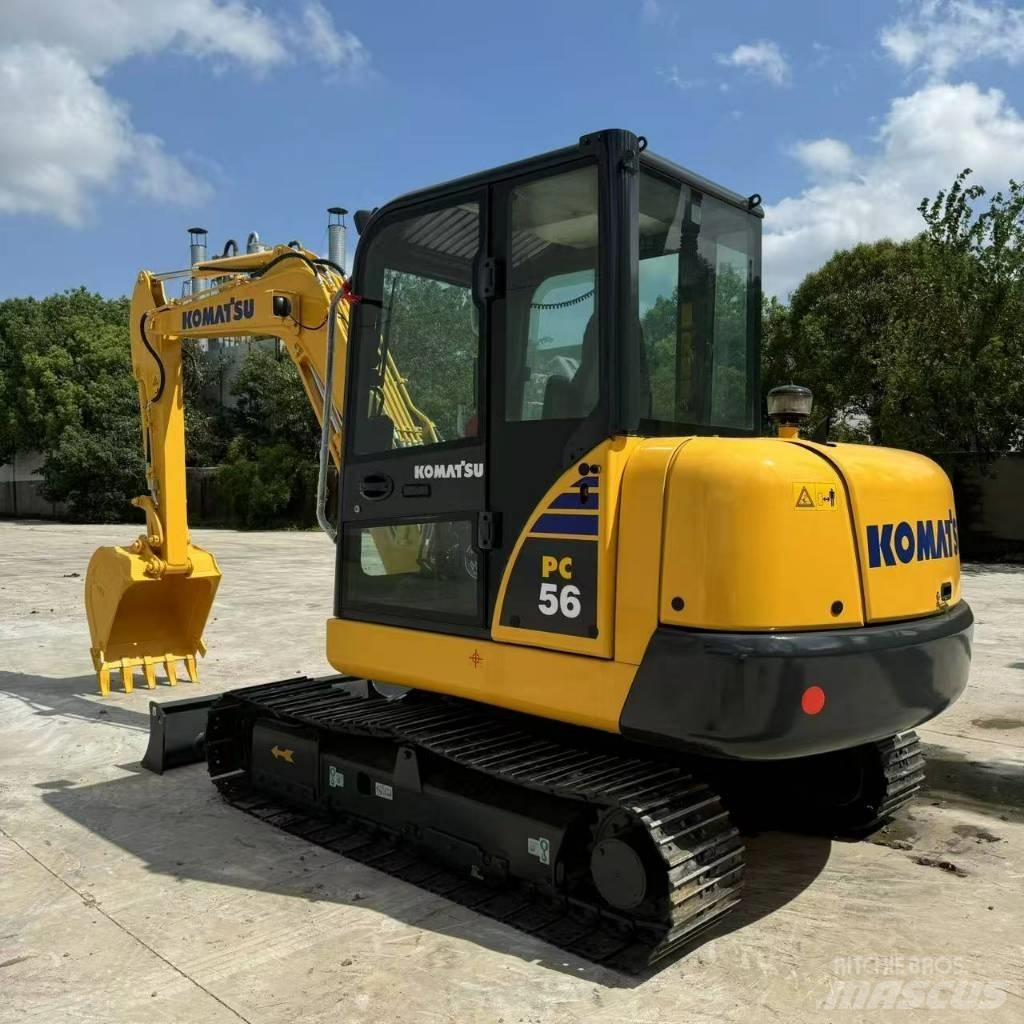 Komatsu PC56-7 حفارات صغيرة أقل من 7 طن (حفارات صغيرة)