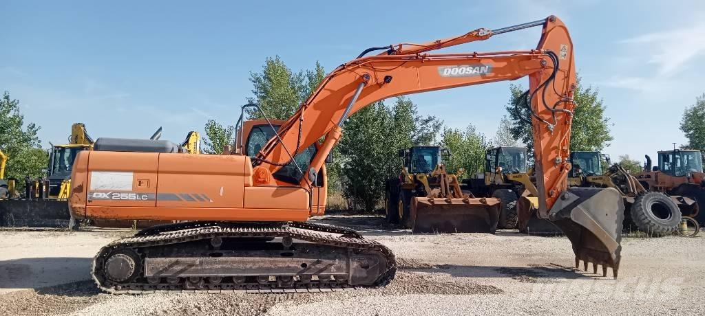 Doosan DX 255 LC حفارات زحافة