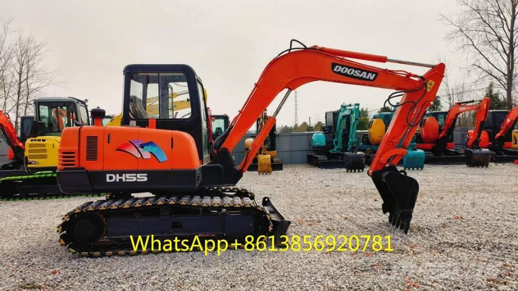 Doosan DH 55 حفارات صغيرة أقل من 7 طن (حفارات صغيرة)