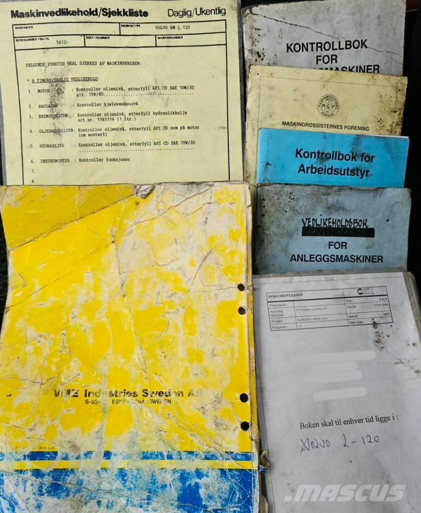 Volvo L 120 لوادر بعجل