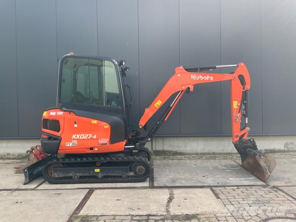 Kubota KX 027-4 حفارات صغيرة أقل من 7 طن (حفارات صغيرة)