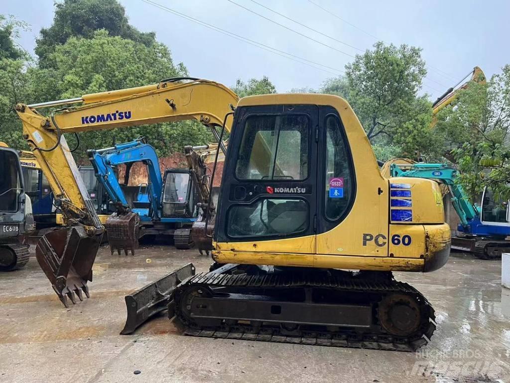 Komatsu PC 60-7 حفارات صغيرة أقل من 7 طن (حفارات صغيرة)