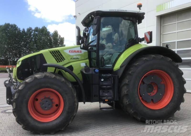 CLAAS AXION 870 الجرارات