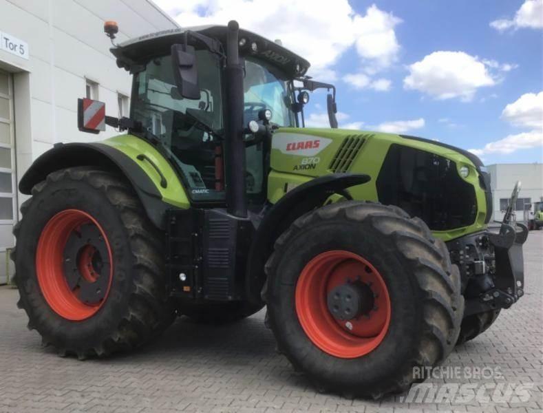 CLAAS AXION 870 الجرارات