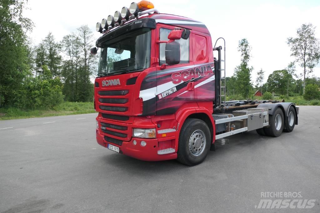 Scania R480lb6x2hsz شاحنات الرافعات الخطافية