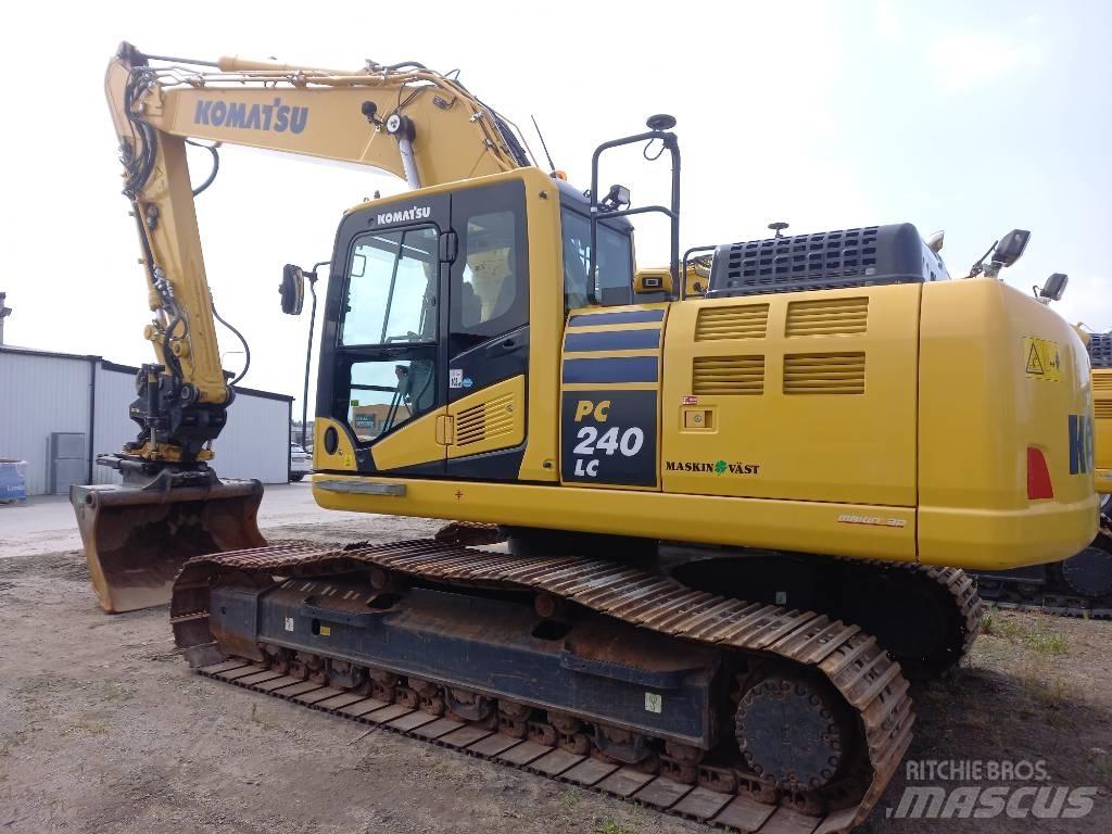 Komatsu PC 240 LC حفارات زحافة