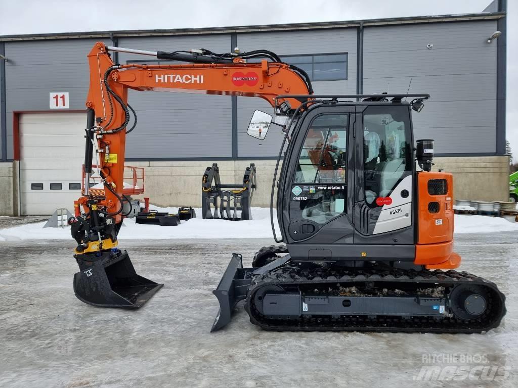 Hitachi ZX 85 US-6 حفارات وسط 7 طن - 12 طن
