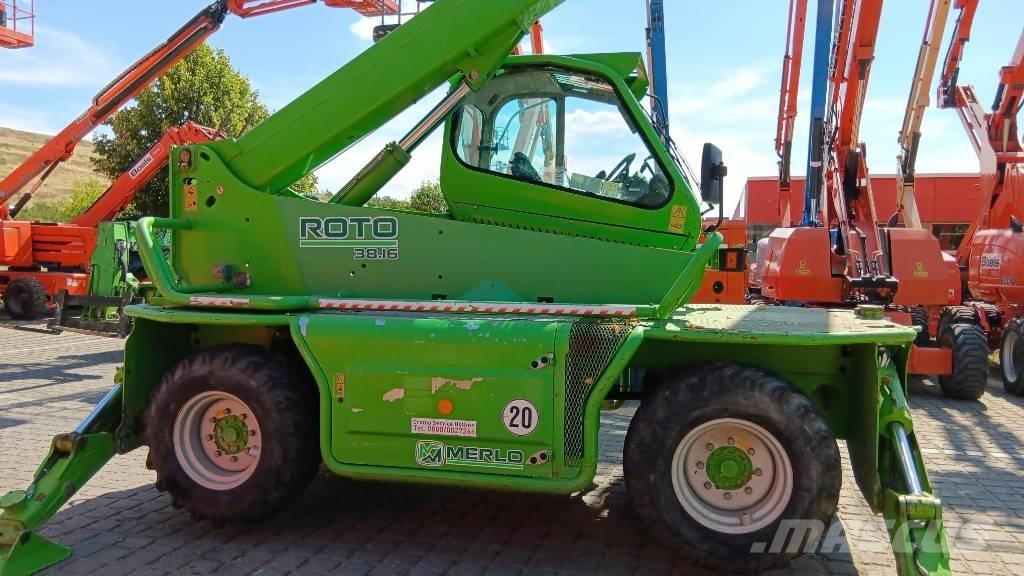 Merlo Roto 38.16 مناولات متداخلة