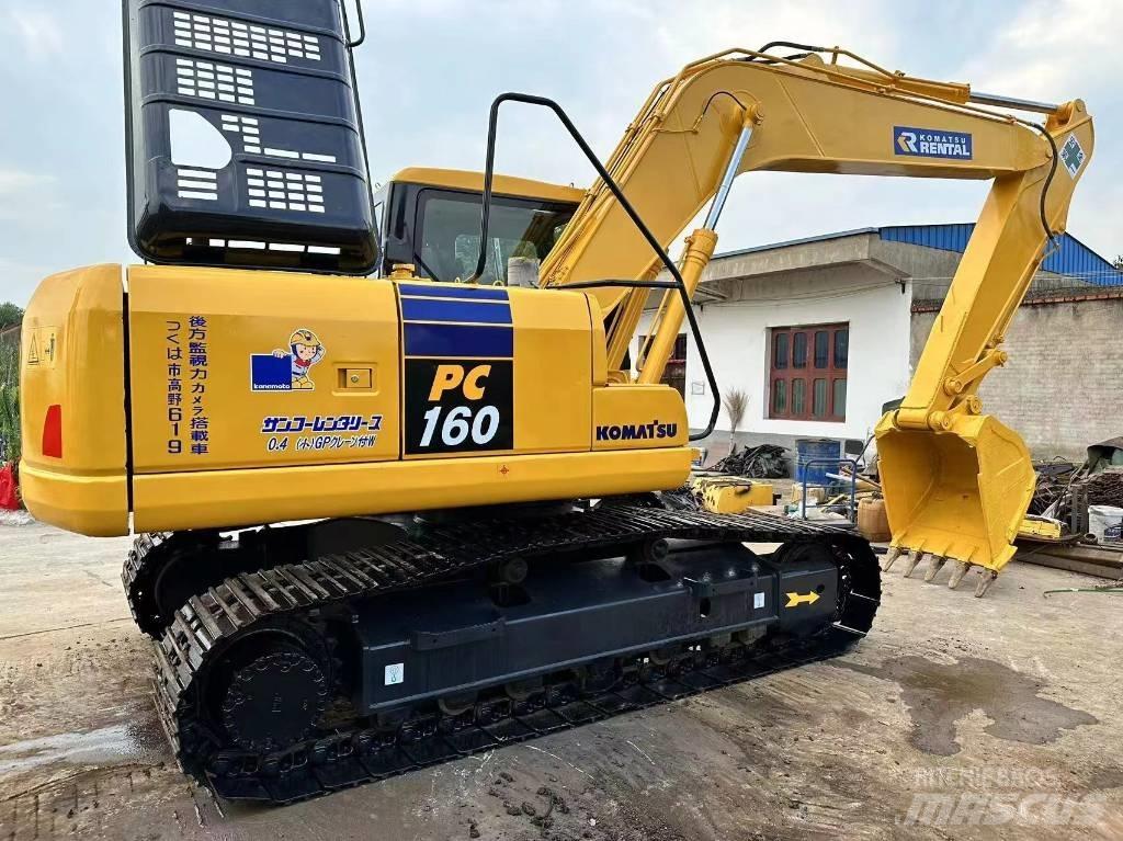 Komatsu PC 160 حفارات زحافة