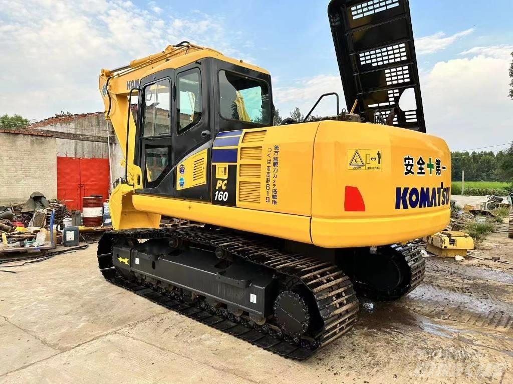 Komatsu PC 160 حفارات زحافة