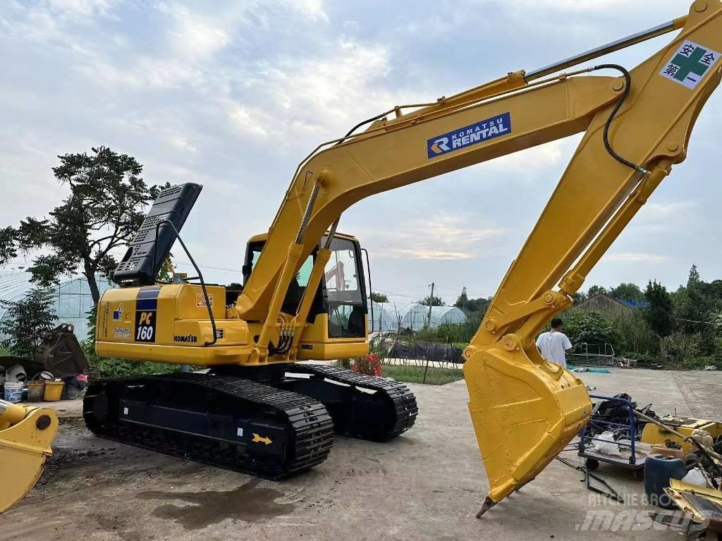 Komatsu PC 160 حفارات زحافة