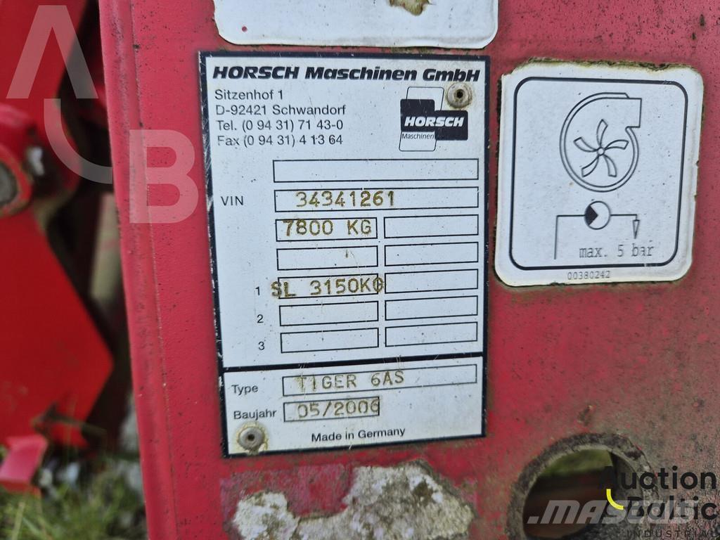 Horsch Tiger 6 AS زراعات
