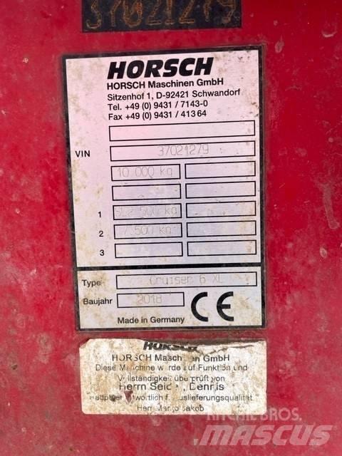 Horsch Cruiser 6 XL زراعات