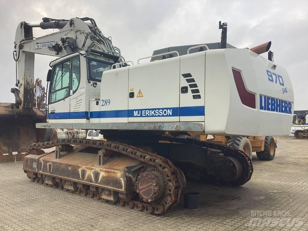 Liebherr R970 SME حفارات زحافة