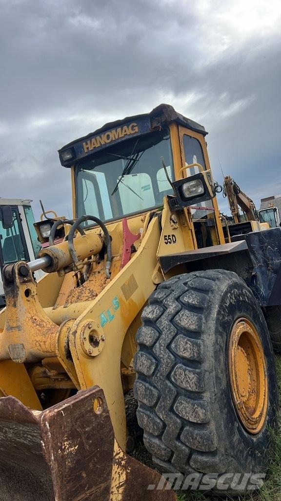 Hanomag 55 D أذرع الغطاس