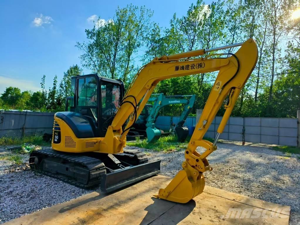Komatsu PC 50 MR حفارات صغيرة أقل من 7 طن (حفارات صغيرة)
