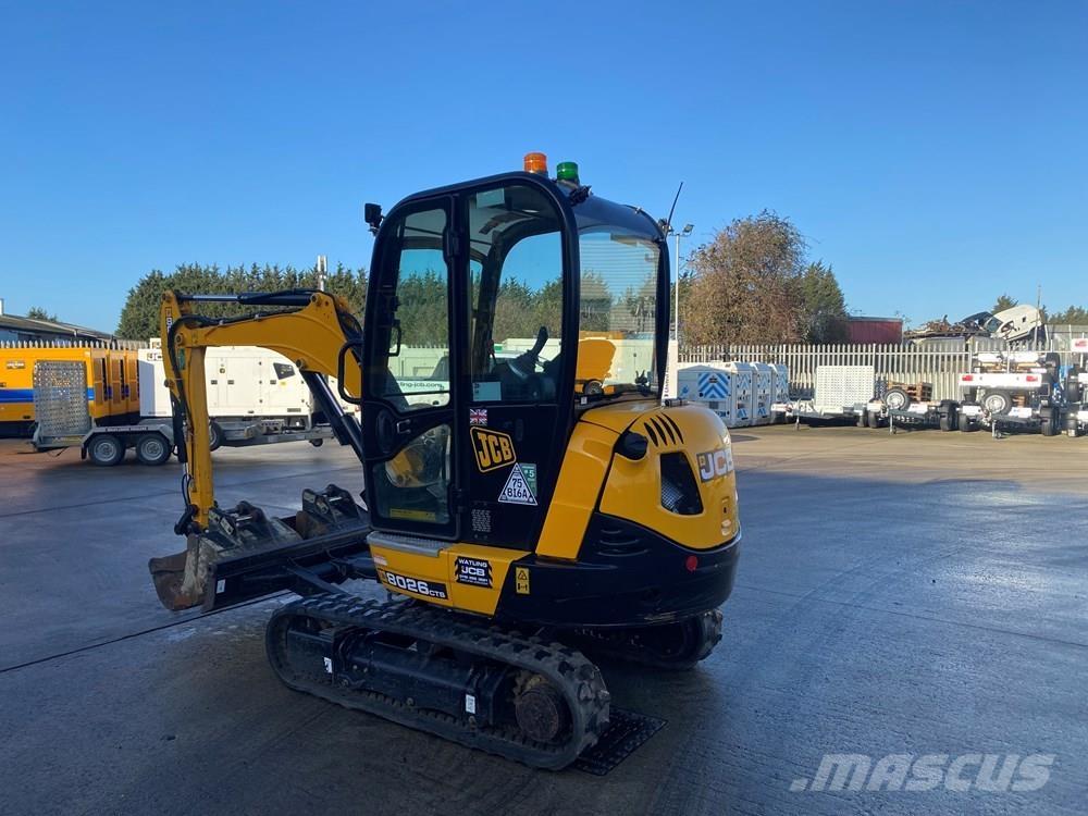 JCB 8026 حفارات صغيرة أقل من 7 طن (حفارات صغيرة)