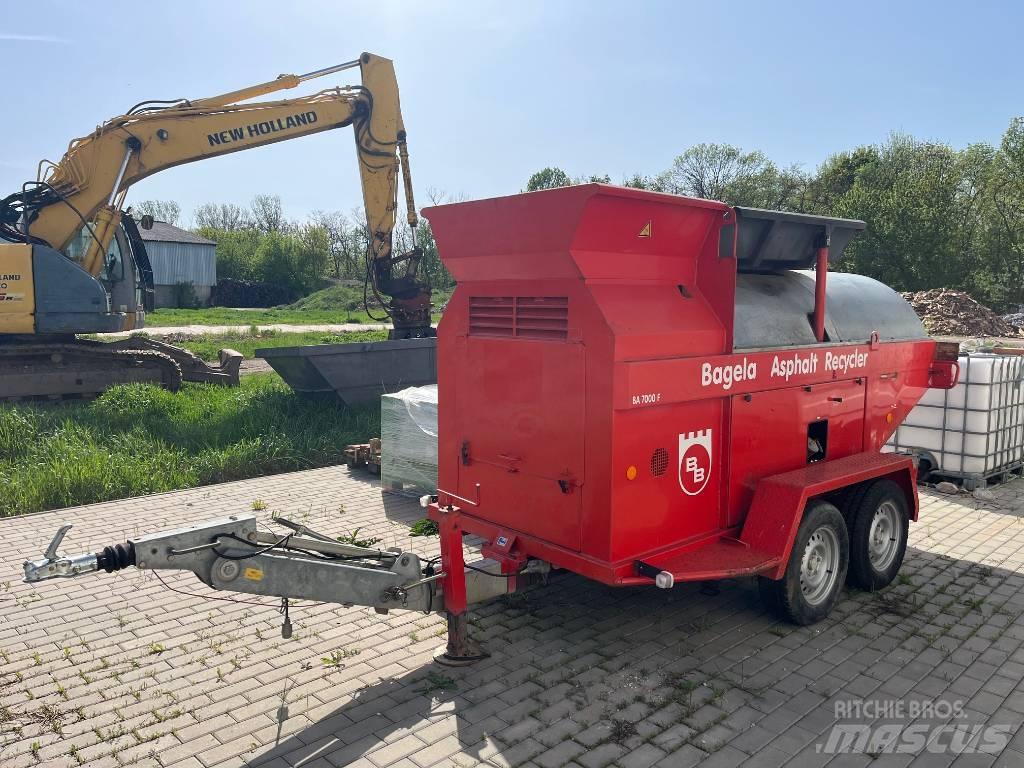 Bagela BA 7000F معدات إعادة تدوير الأسفلت
