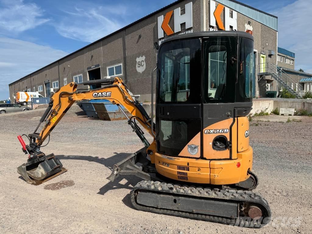 CASE CX26B حفارات صغيرة أقل من 7 طن (حفارات صغيرة)