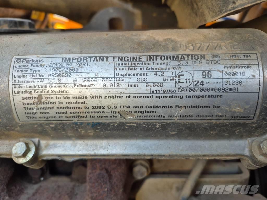 JCB 520 مناولات متداخلة