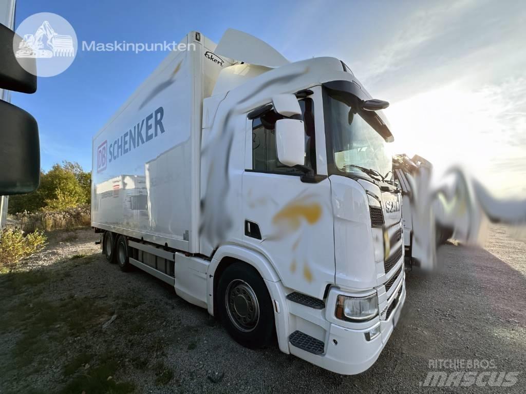 Scania R 580 شاحنات ذات هيكل صندوقي