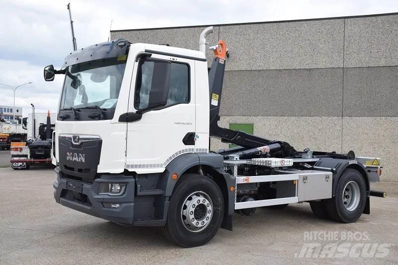MAN TGM 18.320 شاحنات الرافعات الخطافية