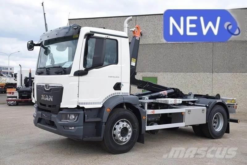 MAN TGM 18.320 شاحنات الرافعات الخطافية