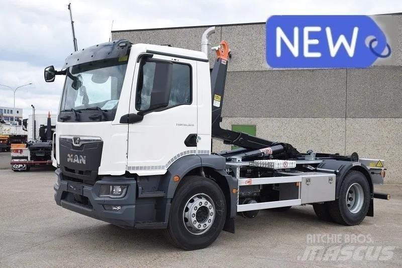 MAN TGM 18.320 شاحنات الرافعات الخطافية
