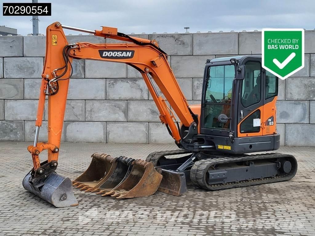 Doosan DX63-3 حفارات صغيرة أقل من 7 طن (حفارات صغيرة)
