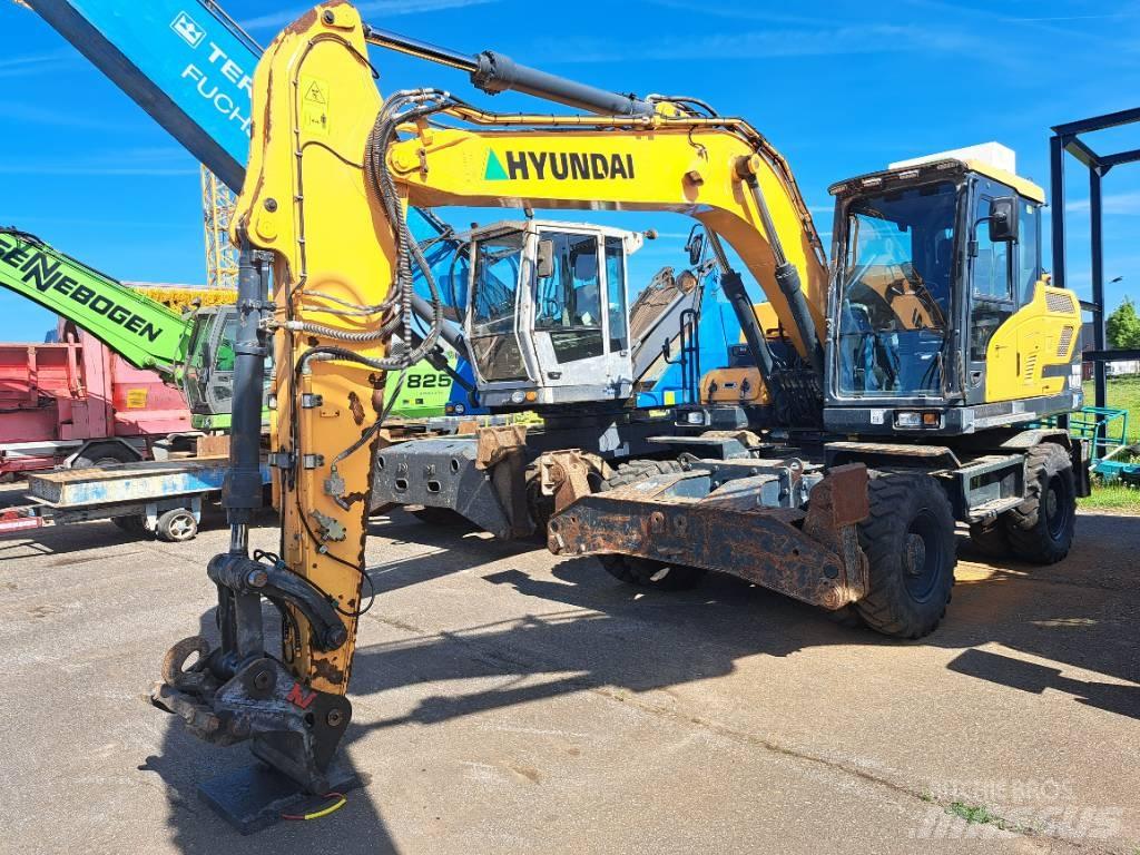Hyundai HW140 حفارات بعجل