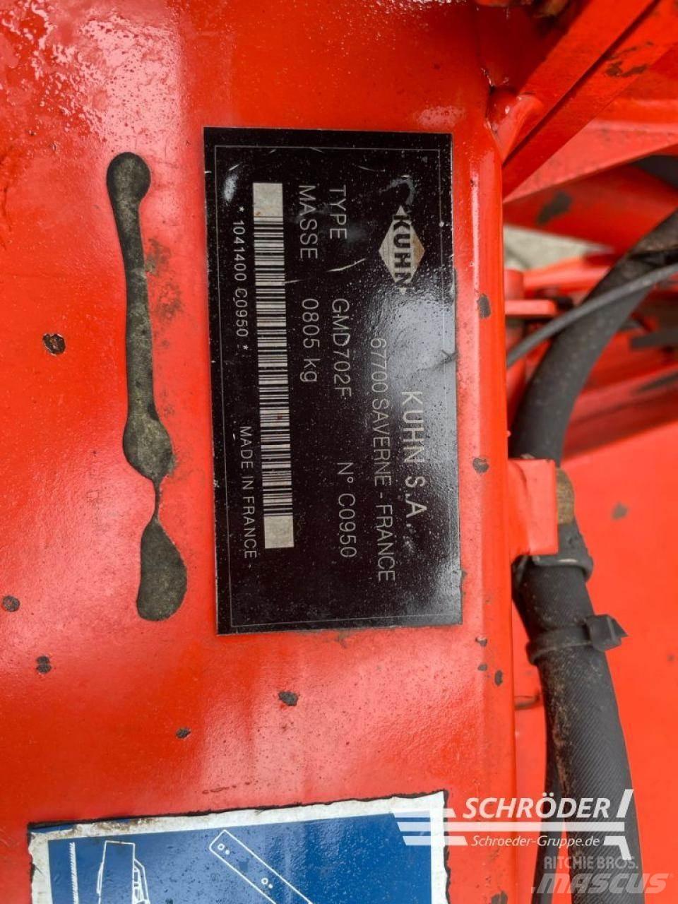 Kuhn GMD 702 F جزازات