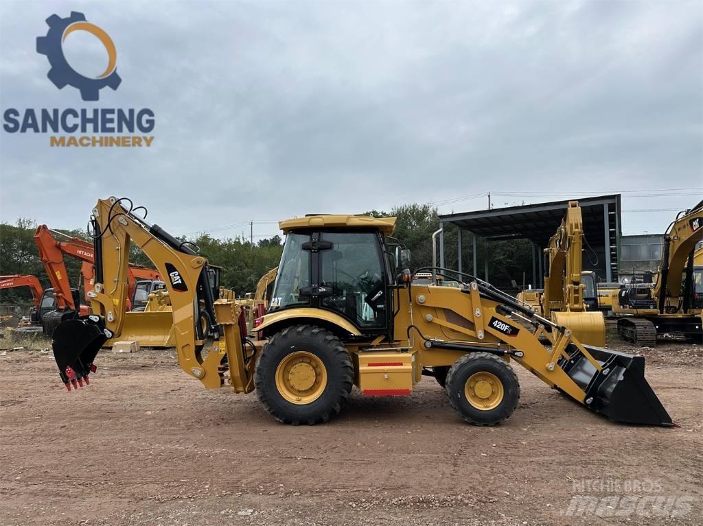 CAT 420 F2 لوادر ذات جرافات عكسية