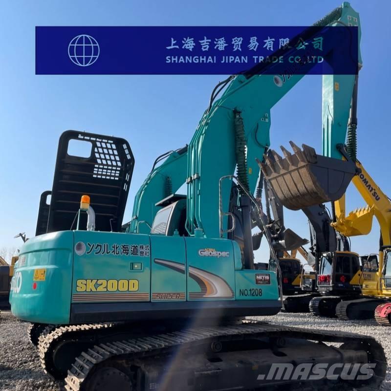Kobelco SK 200 حفارات زحافة