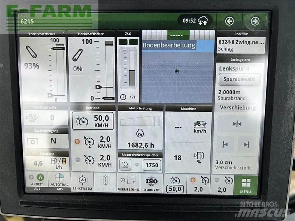 John Deere 6r 215 الجرارات