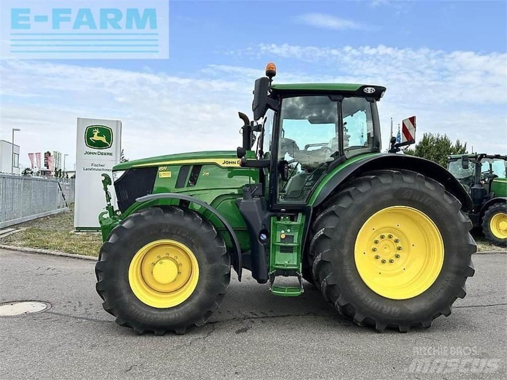 John Deere 6r 215 الجرارات