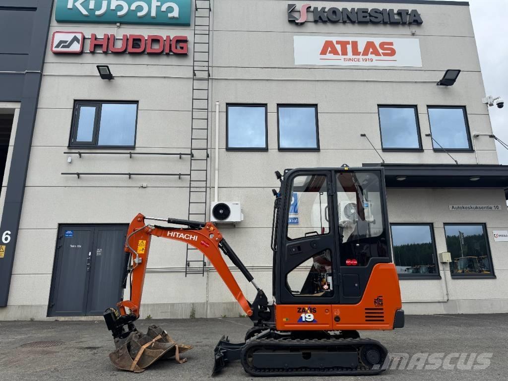 Hitachi ZX 19-6 CR حفارات صغيرة أقل من 7 طن (حفارات صغيرة)
