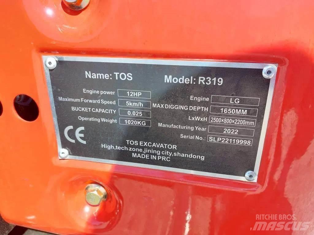 TOS R319 حفارات صغيرة أقل من 7 طن (حفارات صغيرة)