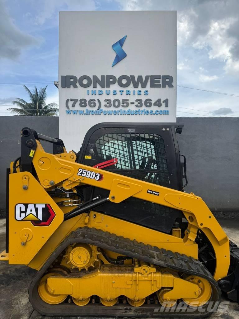 CAT 259 D3 لوادر انزلاقية التوجيه